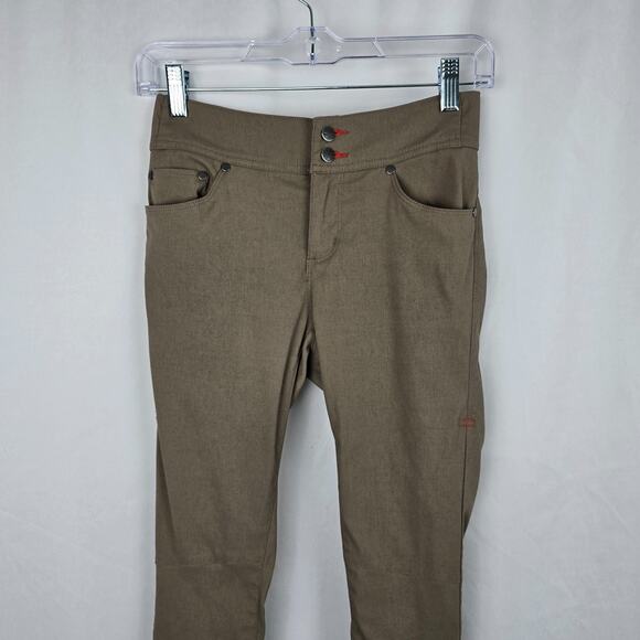Toad&Co Flextime Skinny Pant Women's 4 Brown - Picture 5 of 16